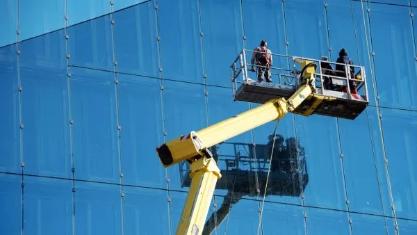 Reinigung von Fassaden